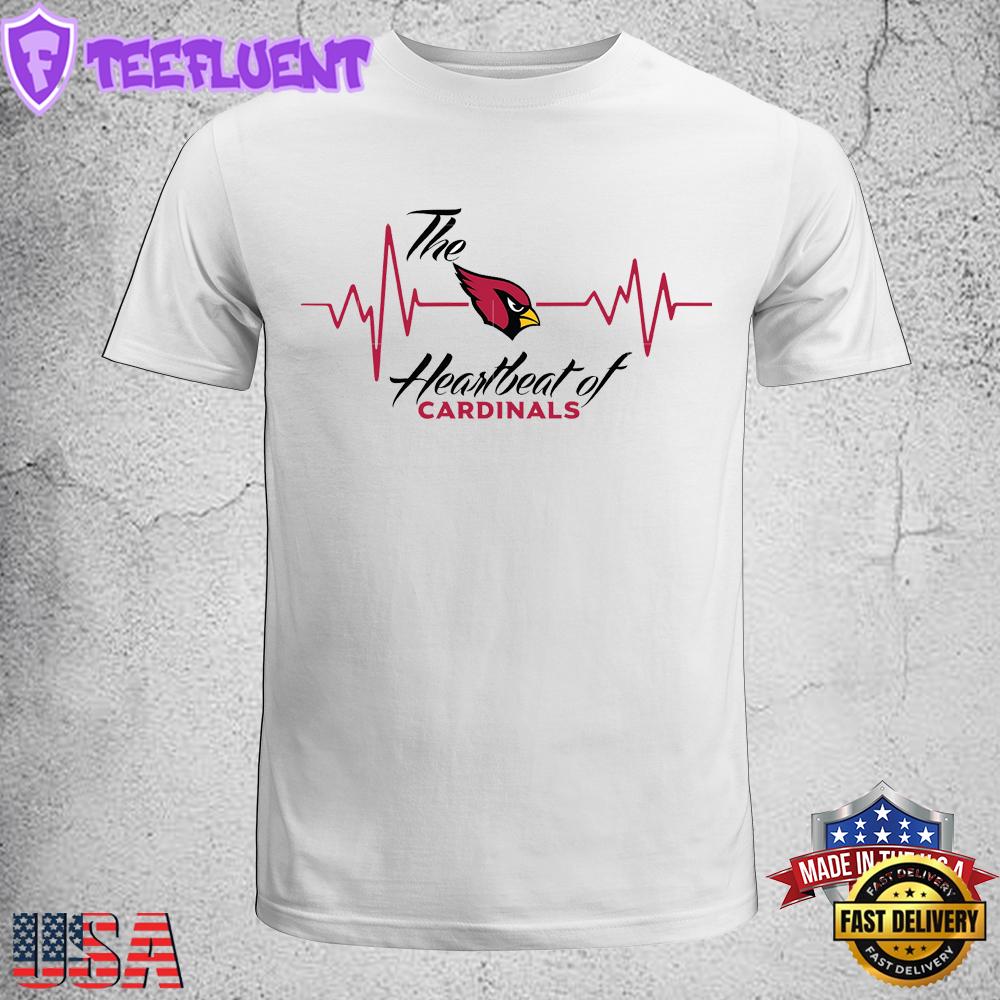 The heartbeat of Arizona Cardinals Unisex T-Shirt
