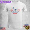 The Heartbeat of Buffalo Bills Unisex T-Shirt