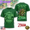 The Legend of Zelda 40th Anniversary T-shirt