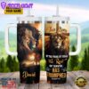 The Lion Of The Tribe Of Judah Has Triumphed Customized Stanley Tumbler 40oz