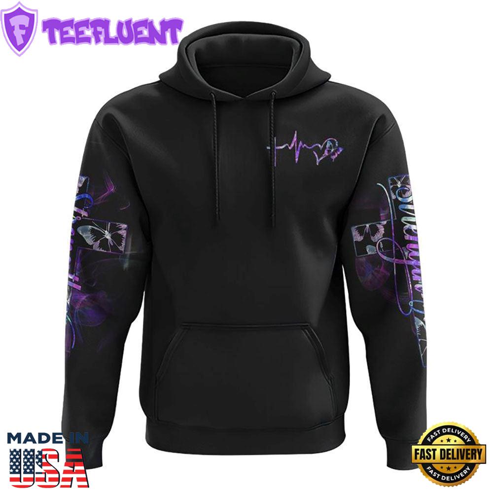 The Moment Your Heart Stopped Mine Changed Forever 3D Hoodie