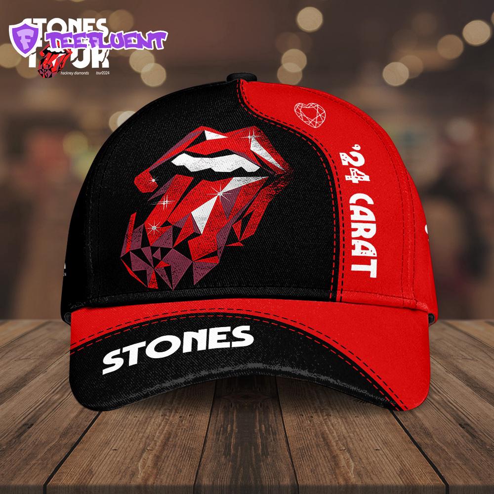 The Rolling Stones Music 24 Carat All Over Print Classic Caps