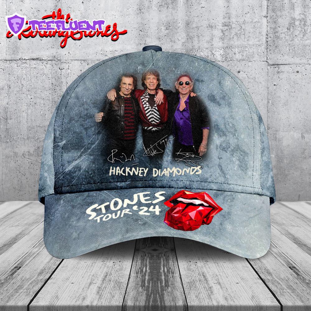The Rolling Stones Music Members All Over Print Classic Caps