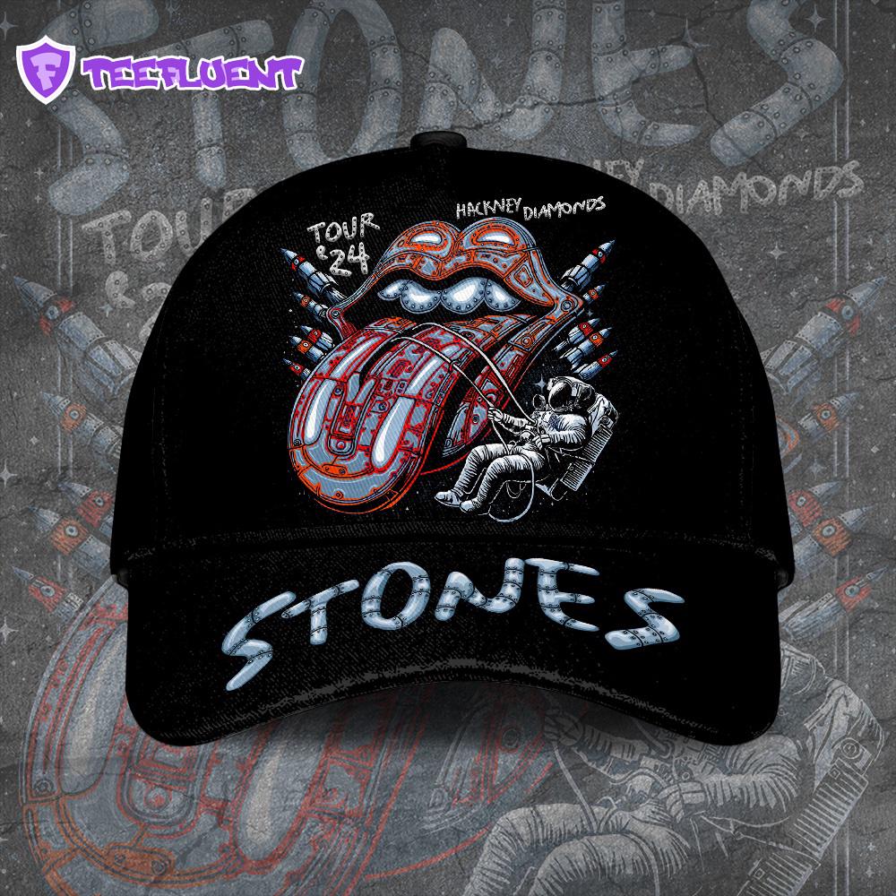 The Rolling Stones Music Tour 24 All Over Print Classic Caps