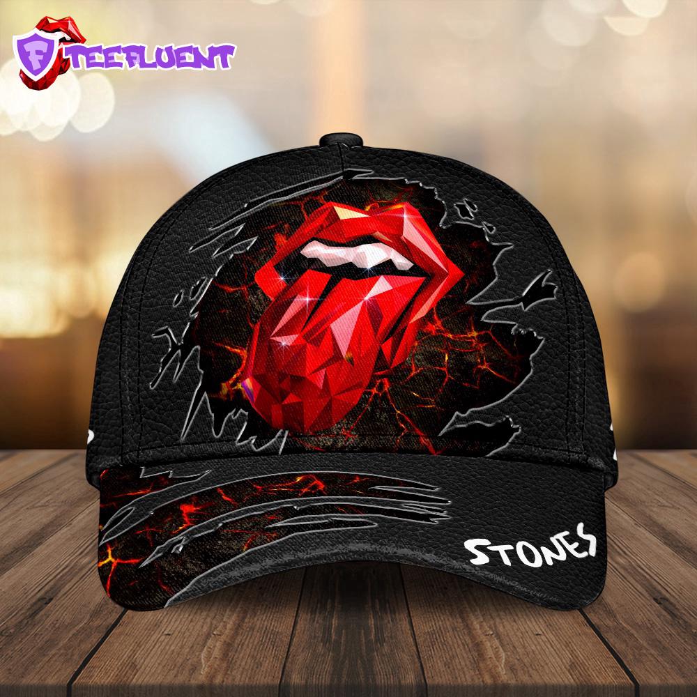 The Rolling Stones Pattern All Over Print Classic Caps