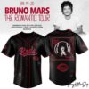 The Romantic Tour 2026 Cincinnati Reds x Bruno Mars Baseball Jersey