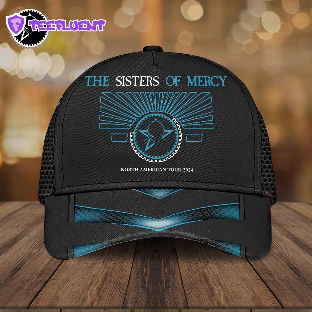 The Sisters of Mercy Music All Over Print Classic Caps
