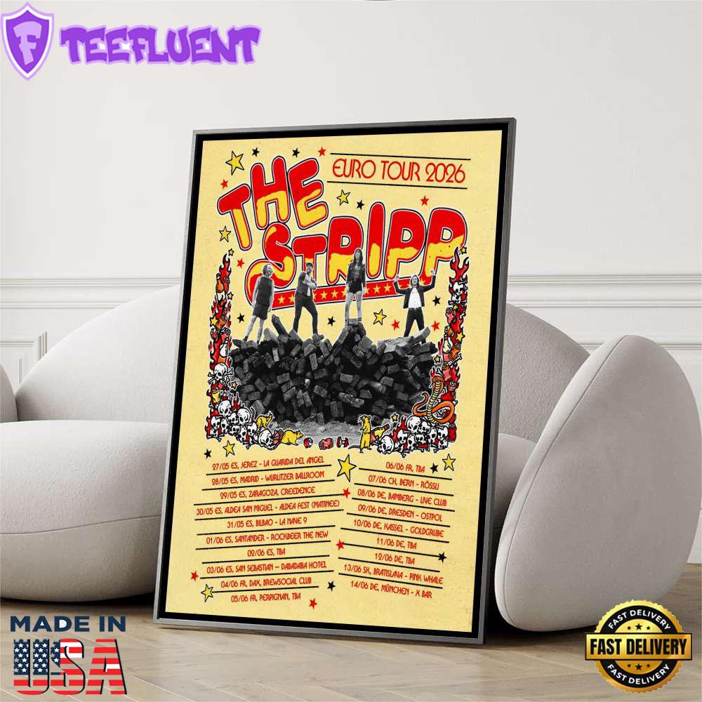THE STRIPP Euro Tour 2026 Poster
