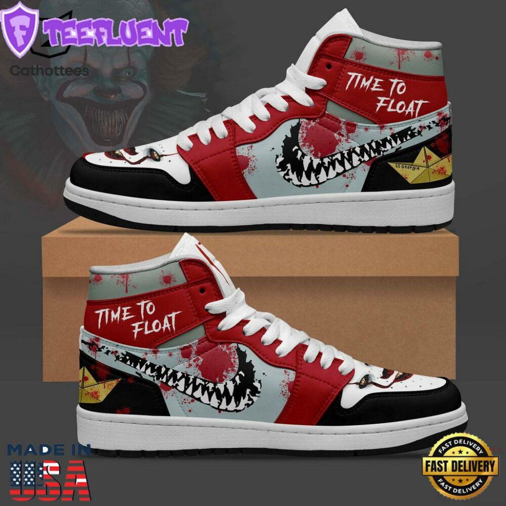 Time To Float Nike Logo Design Air Jordan 1 High Top