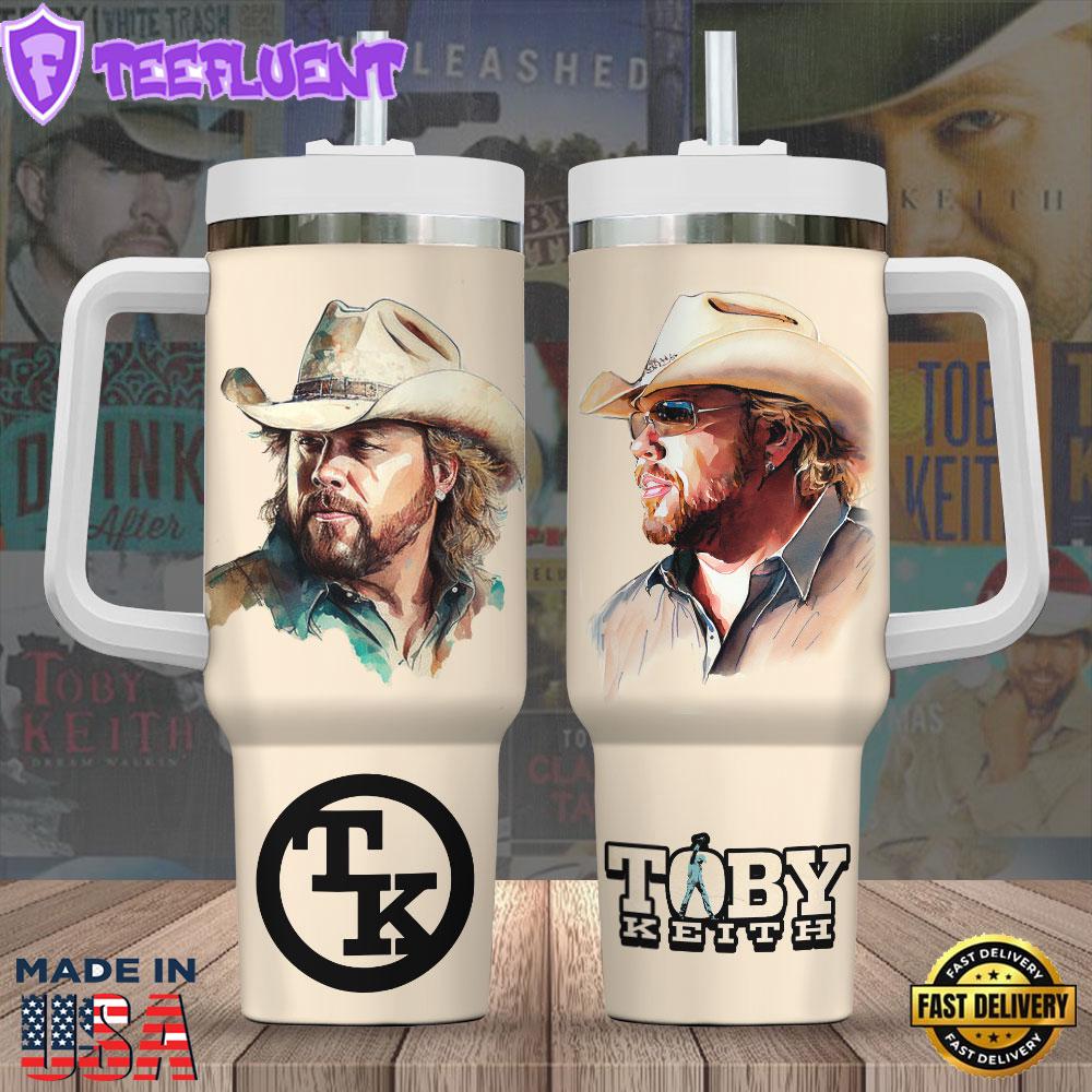 Toby Keith 40oz Stanley Tumbler