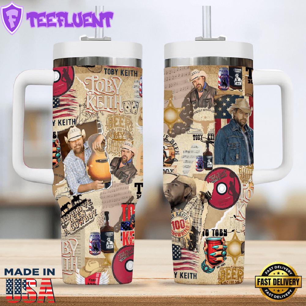 Toby Keith 40oz Stanley Tumbler