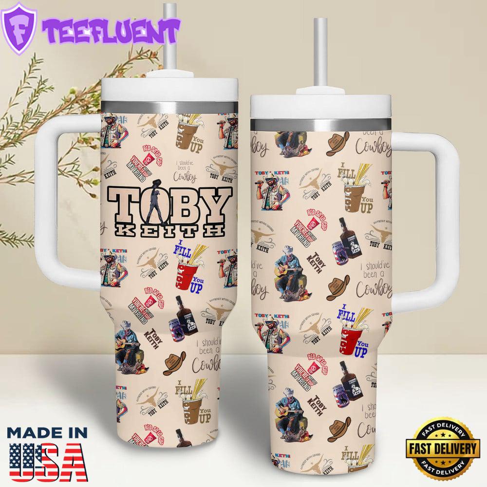 Toby Keith 40oz Stanley Tumbler Summer For Fans