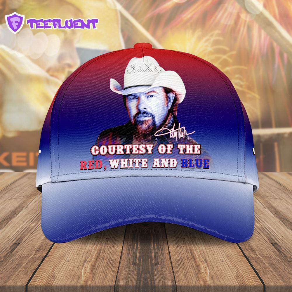 Toby Keith Courtesy Of The Red White And Blue All Over Print Classic Caps