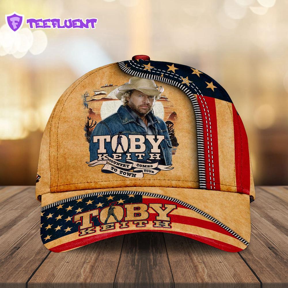 Toby Keith Music All Over Print Classic Caps