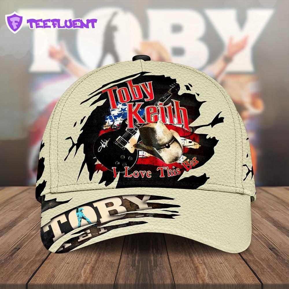 Toby Keith Music I Love This Bar All Over Print Classic Caps