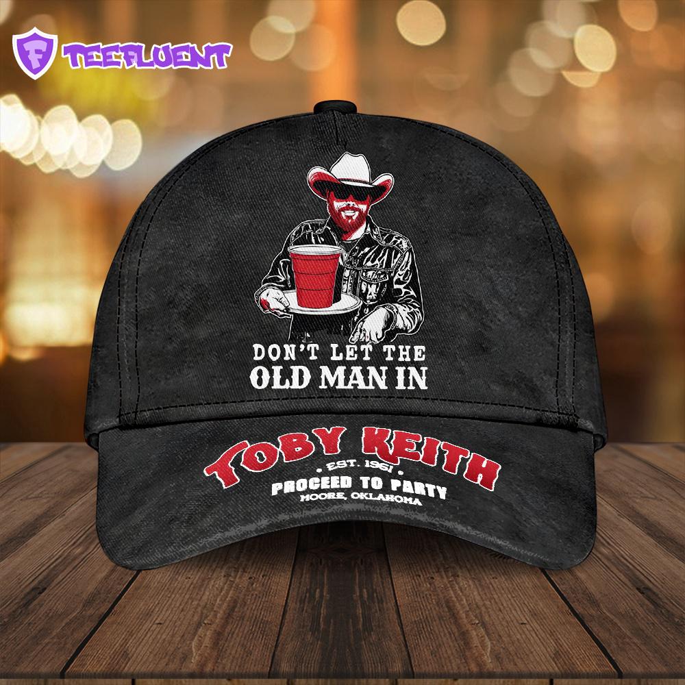 Toby Keith Music Pattern All Over Print Classic Caps
