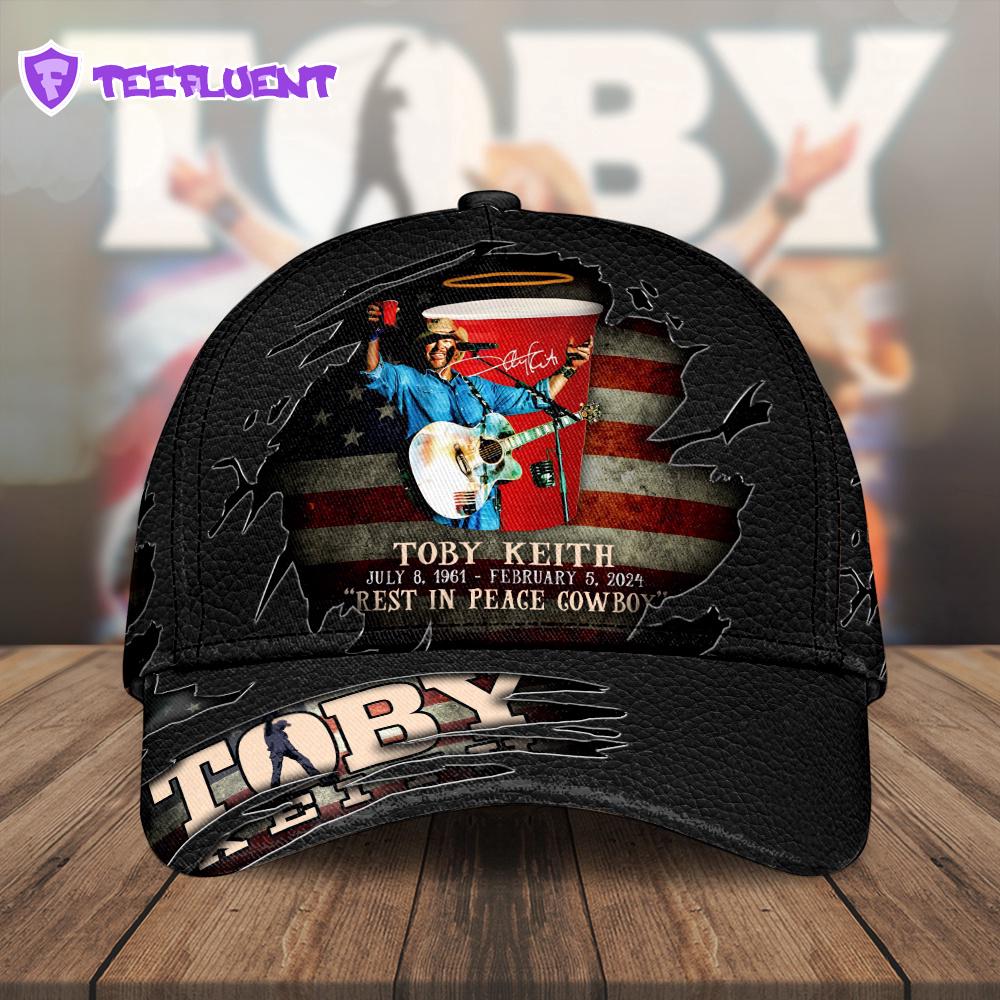 Toby Keith Music Rest In Peace Cowboy All Over Print Classic Caps