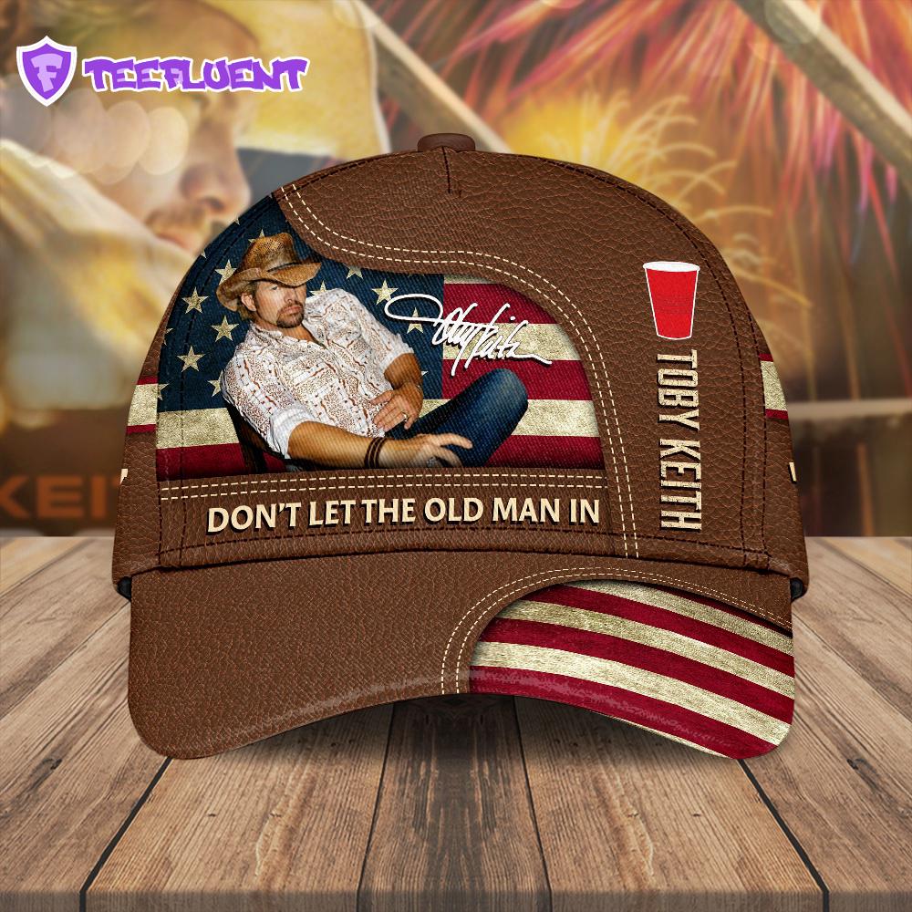 Toby Keith Music US Flag All Over Print Classic Caps