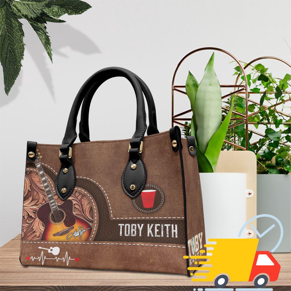 Toby Keith Show Leather HandBag