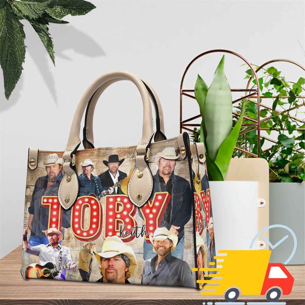 Toby Keith Story Leather HandBag
