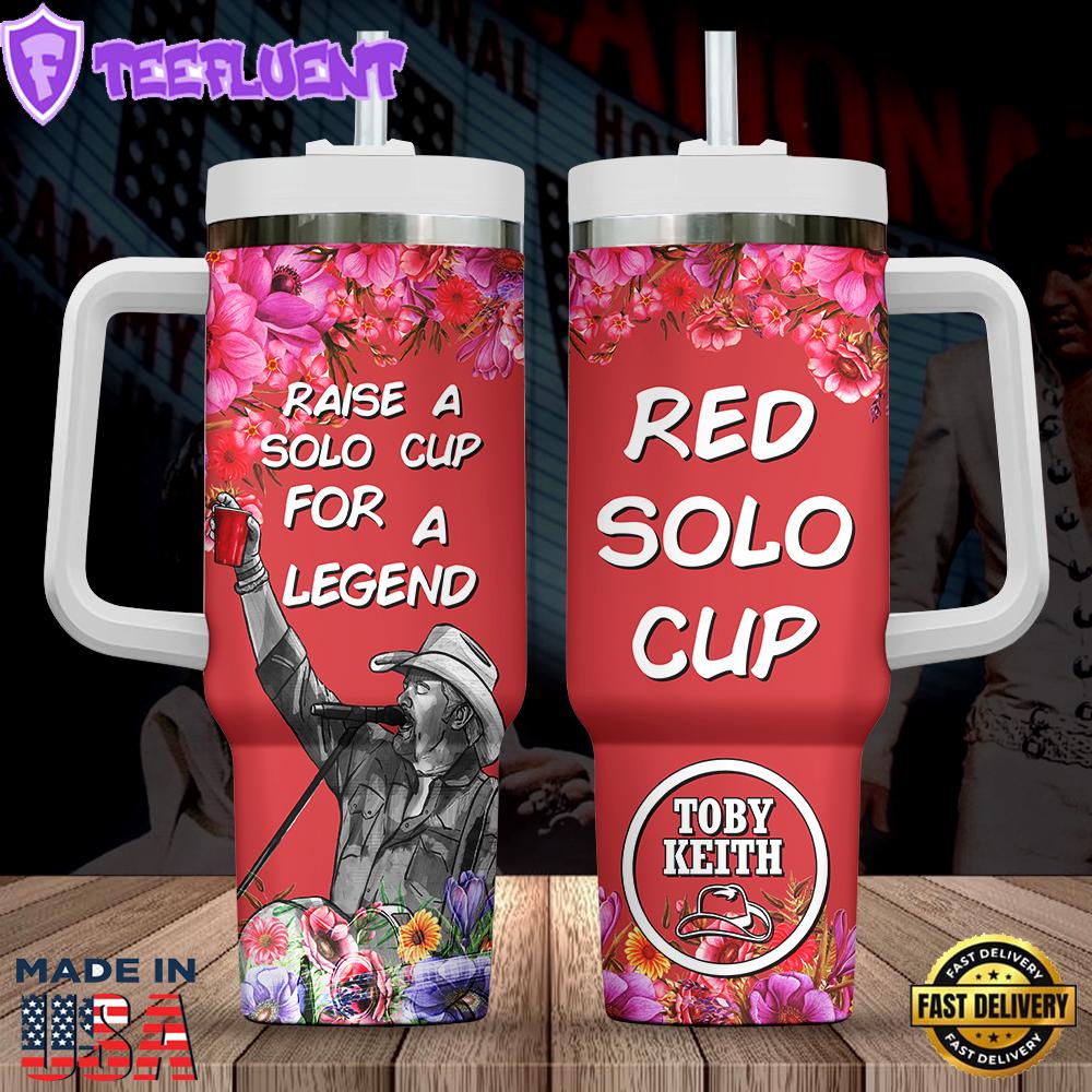 Toby Keith Summer 40oz Tumbler