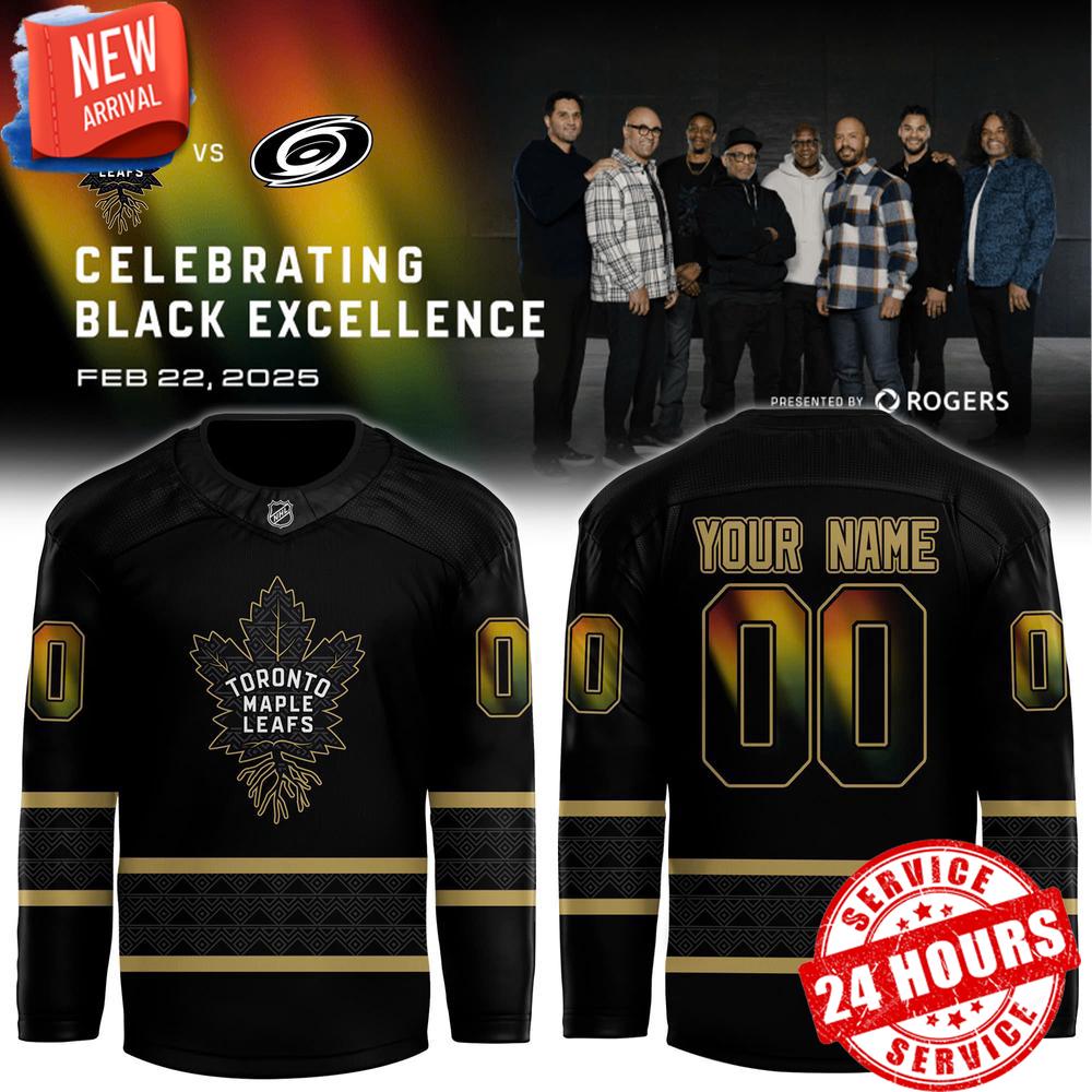 Toronto Maple Leafs Celebrating Black Excellence Hockey Jersey