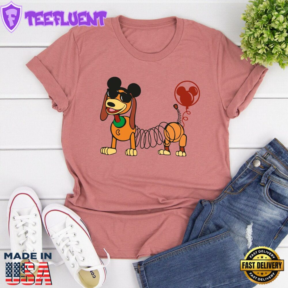 Toy Story Slinky Dog Shirt Disney Mickey Ears Slinky Dog Birthday Gift You've Got Friend in Me Magic Kingdom