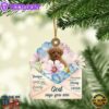 Toy-Poodle God Says You Ornament, Gift For Christmas