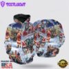 Train To Christmas All Over Print 3D Hoodie