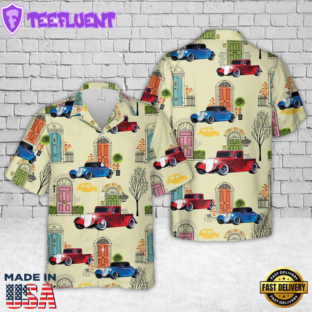 Traxxas Hot Rod Christmas Hawaiian Shirt