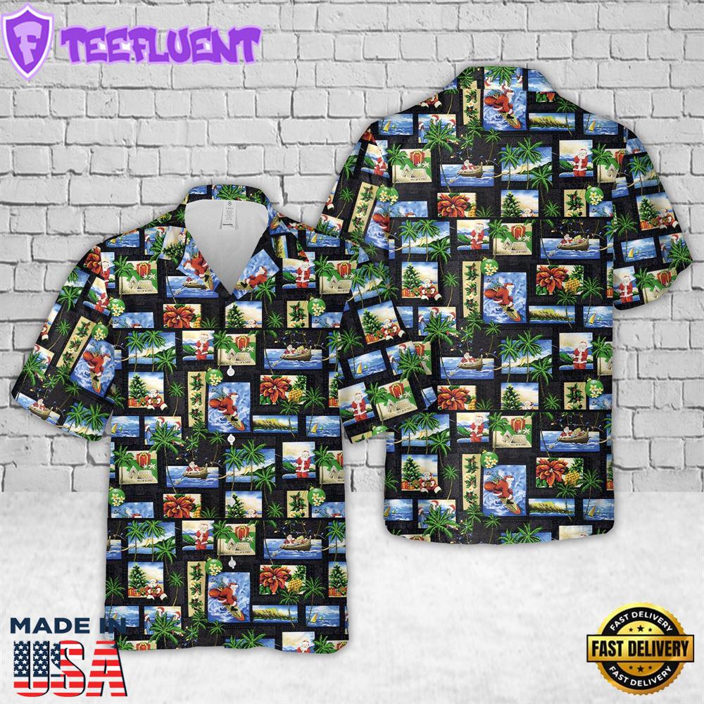 Tropical Christmas Hawaiian Shirt
