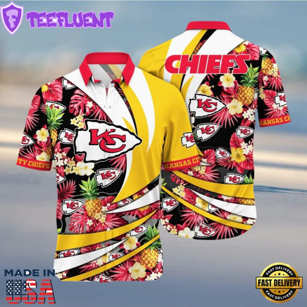 Tropical Fruit Kansas City Chiefs Hawaiian Shirt