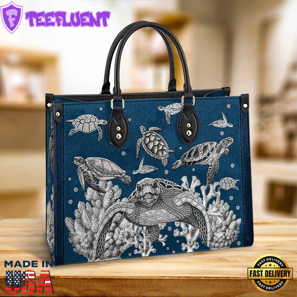 Turtle Leather Bag 1 Gift Ideas For Turtle Lovers Christ Gifts Leather Bags