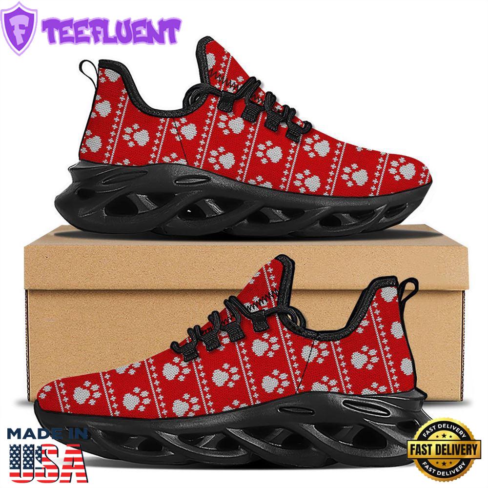 Ugly Christmas Paw Black Max Soul Shoes