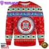 Unifinz Veteran Sweater Us Coast Guard Veteran Christmas Red Ugly Sweater
