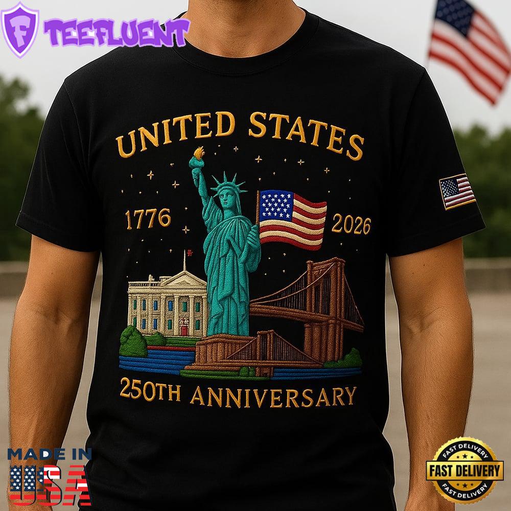 United States 250th Anniversary Shirt Usa 1776 2026 Patriotic Shirt