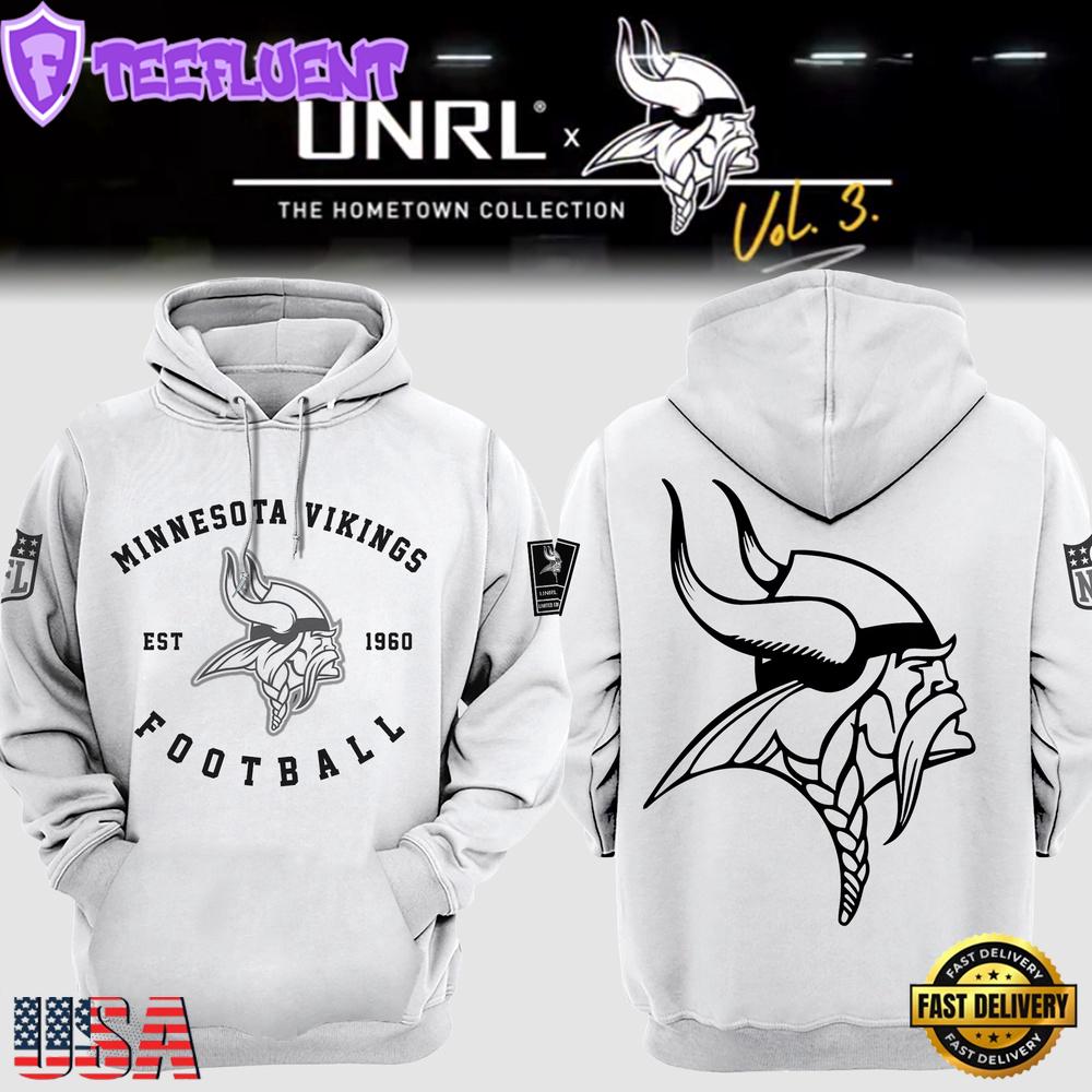 UNRL x NFL Minnesota Vikings The HomeTown Hoodie