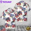 US Air Force Lockheed Martin F-35 Lightning II, 4th Of July Hawaiian Shirt