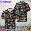 US Air Force Puerto Rico Air National Guard 156th Wing Lockheed WC-130H Hercules Christmas Hawaiian Shirt