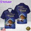 US Air Force Puerto Rico Air National Guard Lockheed F-104C Starfighter 198th TFS Christmas Hawaiian Shirt