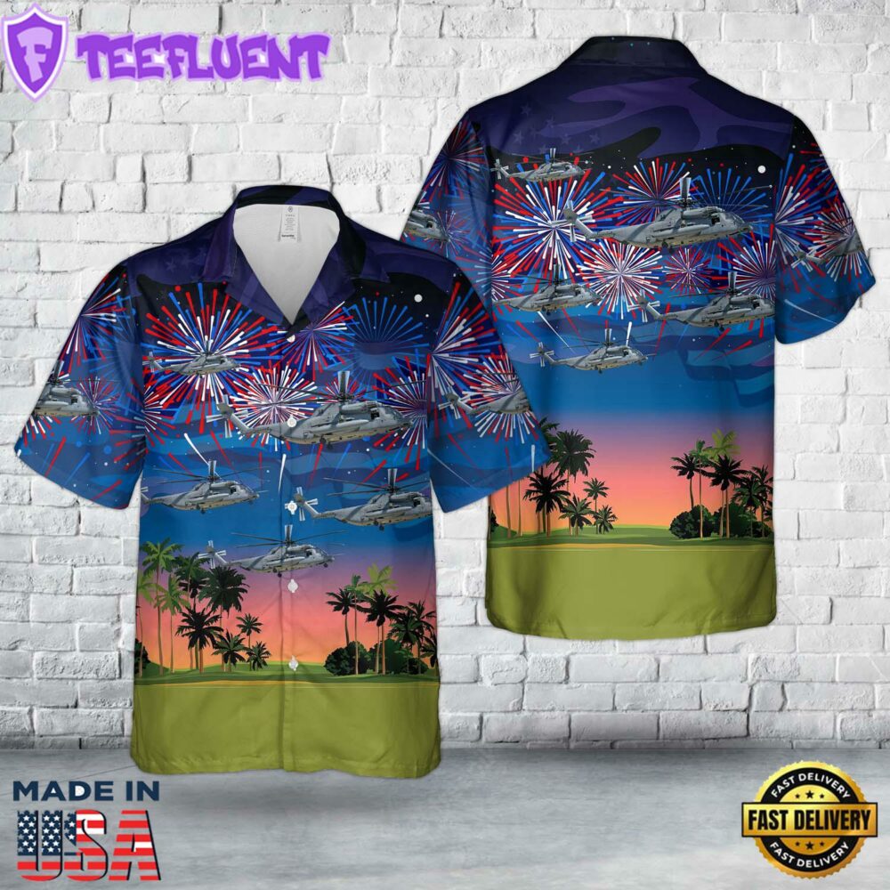 US Air Force Sikorsky MH-53M Pave Low IV 69-5796, 4th Of July Hawaiian Shirt