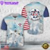 US Air Force Thunderbirds, 4th Of July Baseball Jersey 1
