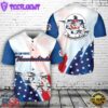 US Air Force Thunderbirds, Red White And Blue Baseball Jersey