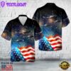 US Army Bell UH-1V Iroquois (205), 4th Of July Hawaiian Shirt