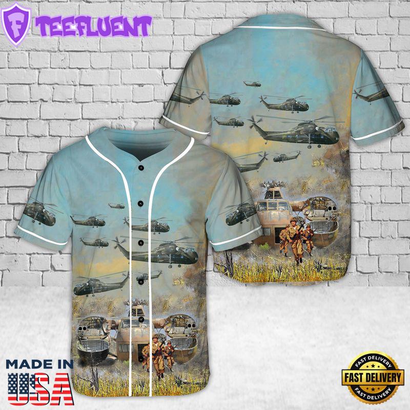 US Army CH-37B Mojave Baseball Jersey