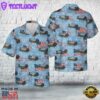 US Army Connecticut Army National Guard CH-47F Chinook helicopter from the 2nd Battalion, 104th Aviation Regiment, 4th Of July Hawaiian Shirt