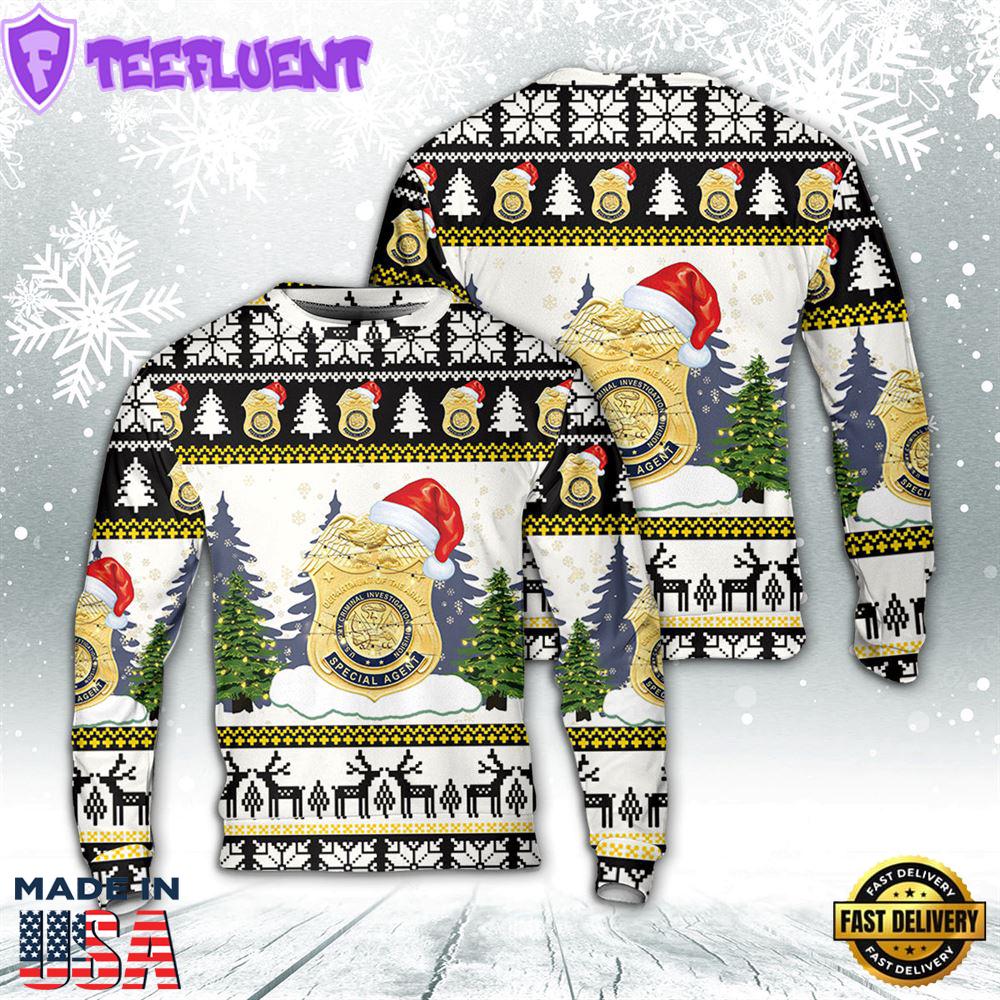 US Army Criminal Investigation Division Christmas Sweater