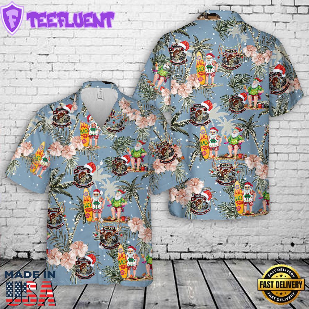 US Army H121 Long Range Surveillance Christmas Hawaiian Shirt