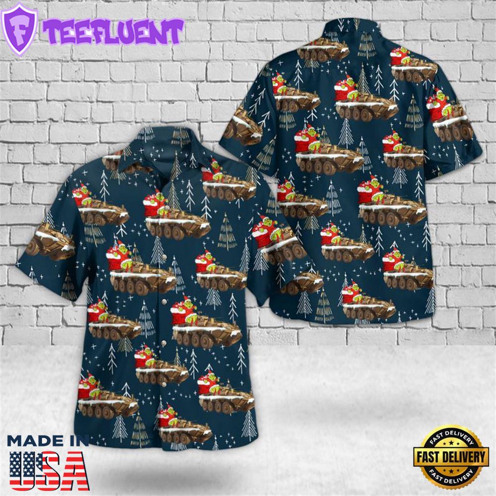 US Army LAV-25 Christmas Hawaiian Shirt