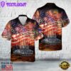 US Army M1128 Mobile Gun System Of Palehorse Troop, 4th Squadron, 2nd Cavalry Regiment, 4th Of July Hawaiian Shirt